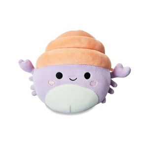 NWOT! Squishmallow Arco the Hermit Crab 7.5”